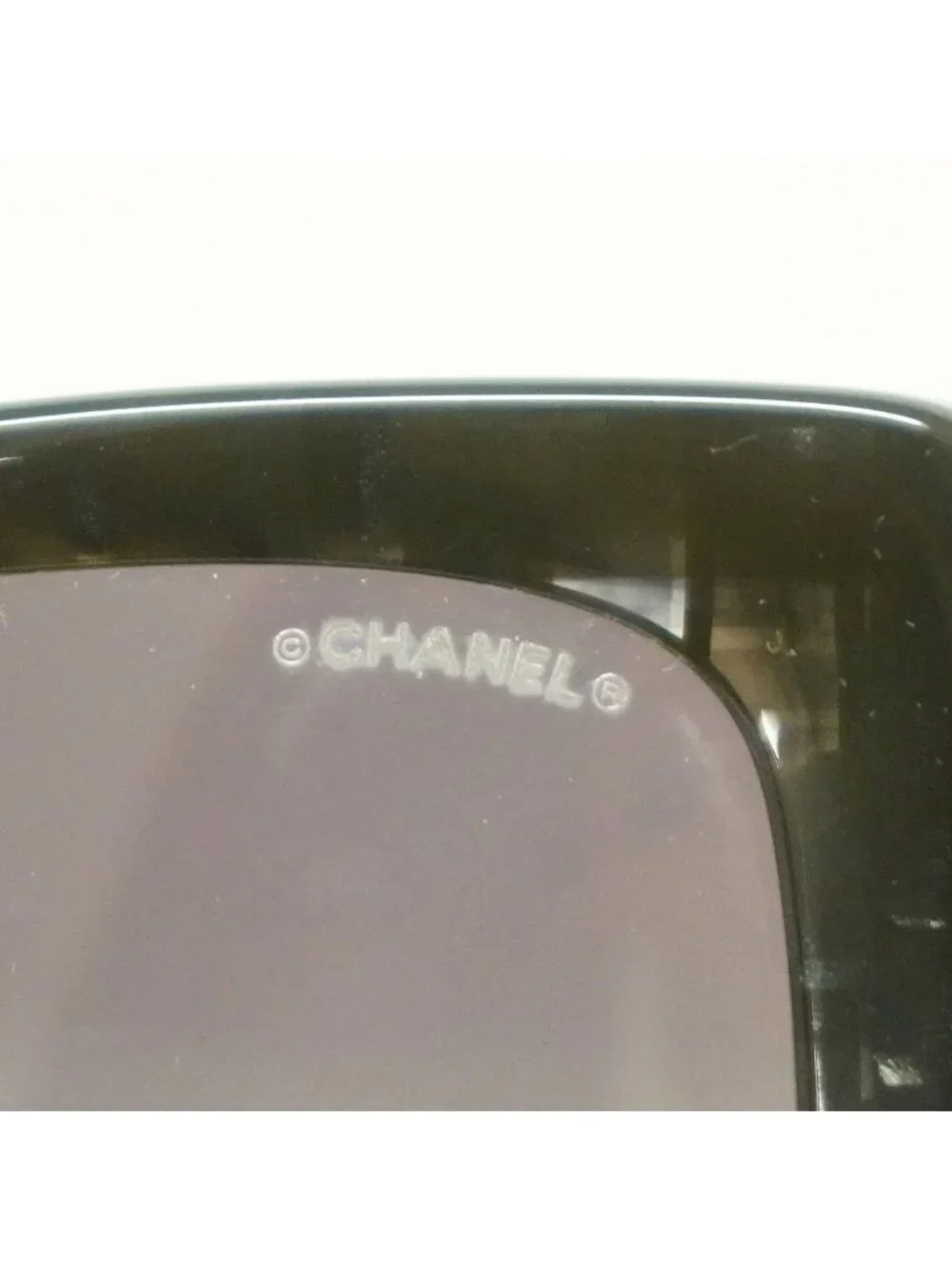 Chanel Sunglasses Acetate Black Silver Eyewear